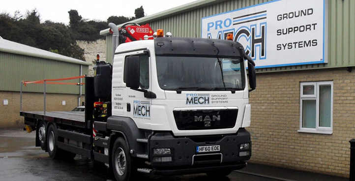 Pro Mech Ground Support Systems - Hire Non-Mechanical Plant Equipment - About Pro Mech - Hampshire Somerset East Sussex