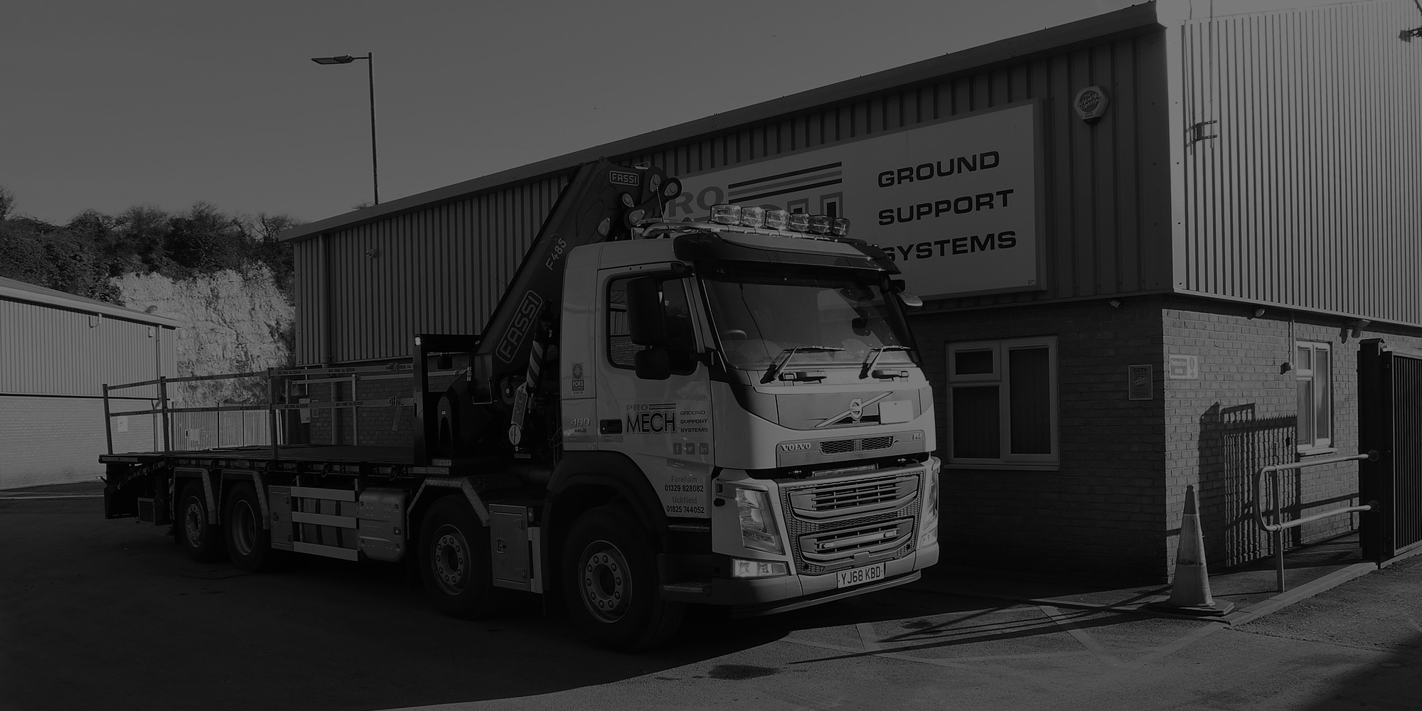 Promech Ground Support Systems - Hire of non mechanical plant equipment - Southampton Hampshire